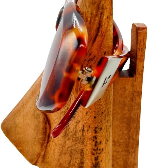Vogue Vintage Tortoise Shell Sunglasses Made in Italy - Picture 5 of 16